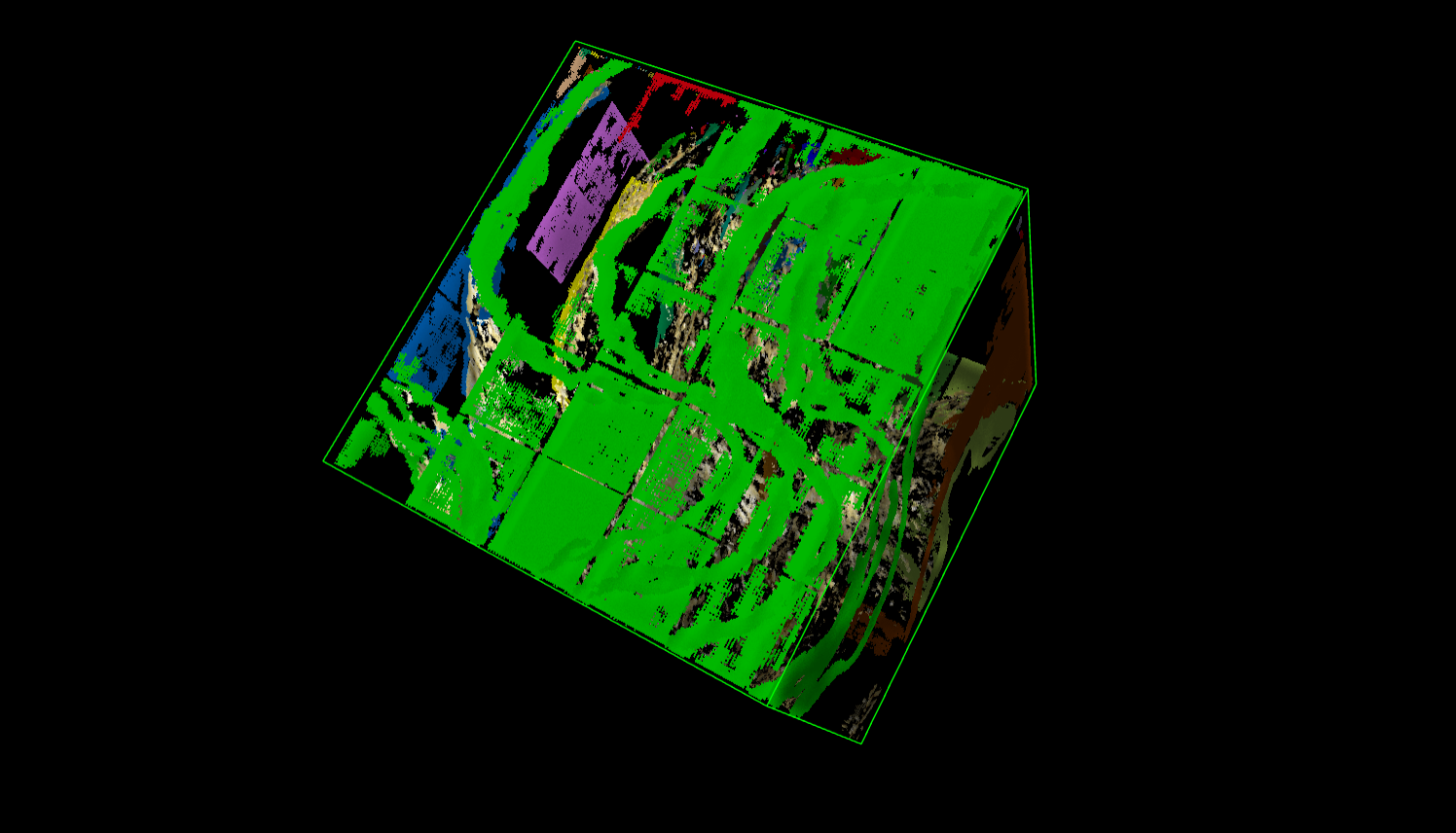 Boundary artifacts from patch-based prediction